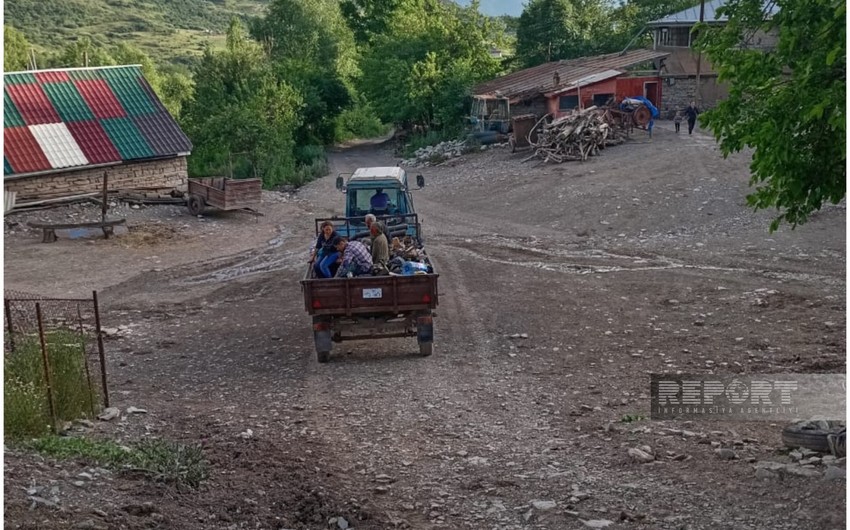 İsmayıllının Qoydan kənd sakinlərinin təxliyəsinə başlanılıb