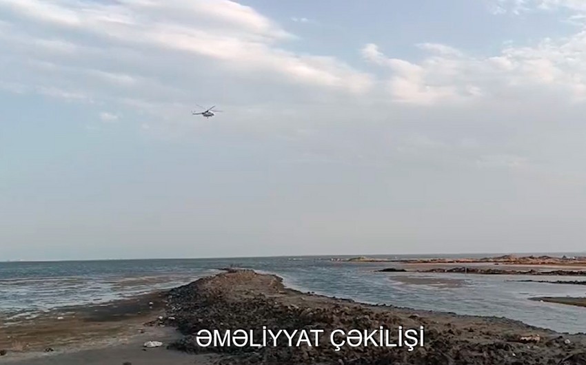 Dənizdə bir nəfər batıb, axtarışa helikopterlər cəlb olunub