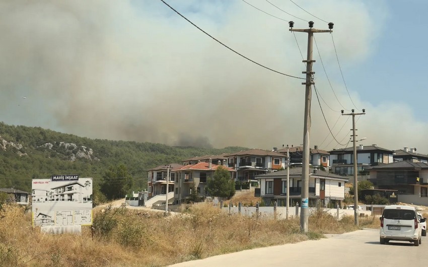 Türkiyədə eyni vaxtda daha iki meşə yanğını baş verib